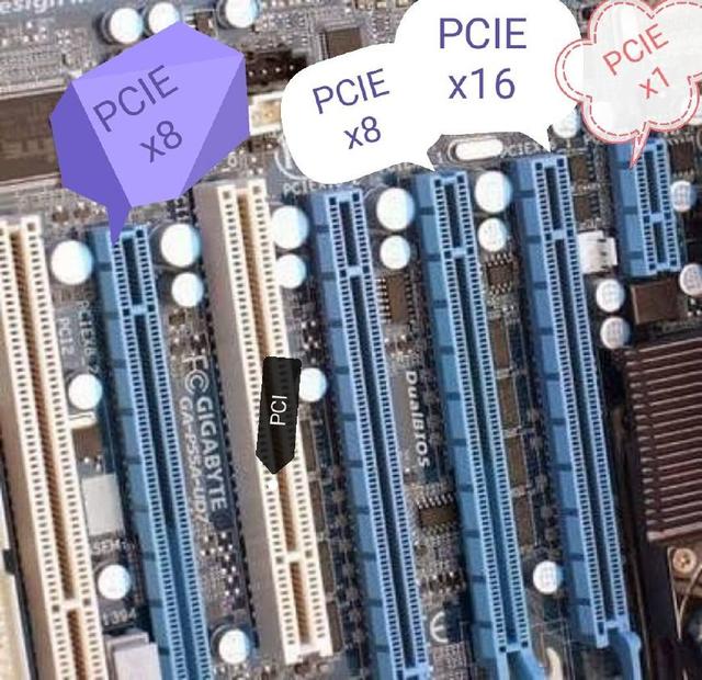 PCI-E x1/x4/x8/x16四种插槽区别是什么？具体有什么作用？
