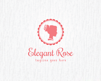 公司logo设计ElegantRose